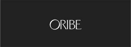 Oribe logo ORIBE white