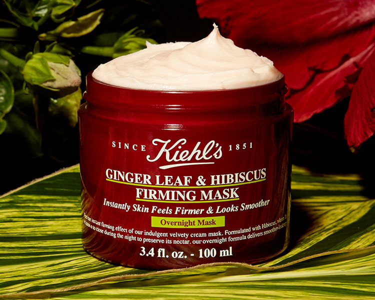 à¸¡à¸²à¸ªà¹à¸à¸«à¸à¹à¸² Kiehlâ€s Ginger Leaf & Hibiscus Firming Mask