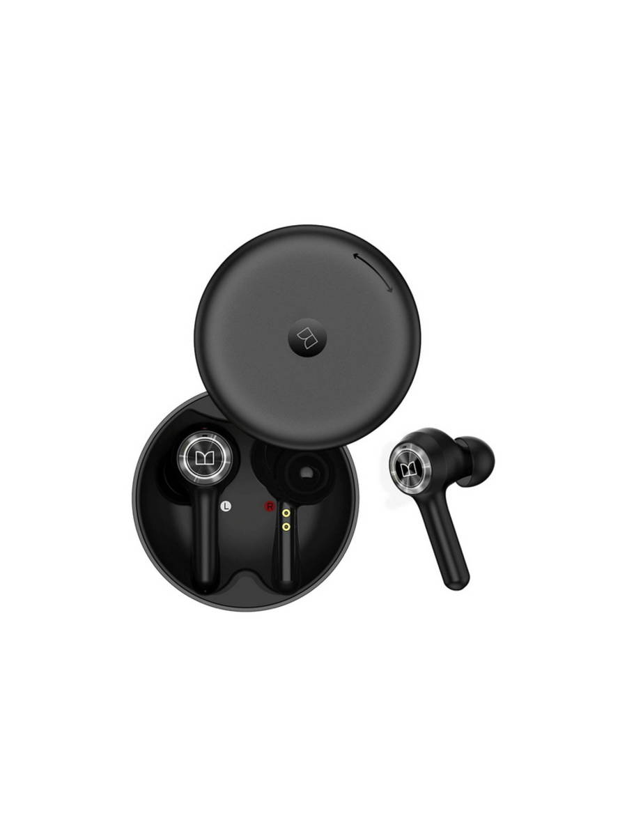 e Tax MONSTER In Ear Monster Airlinks Wire Headphone Black
