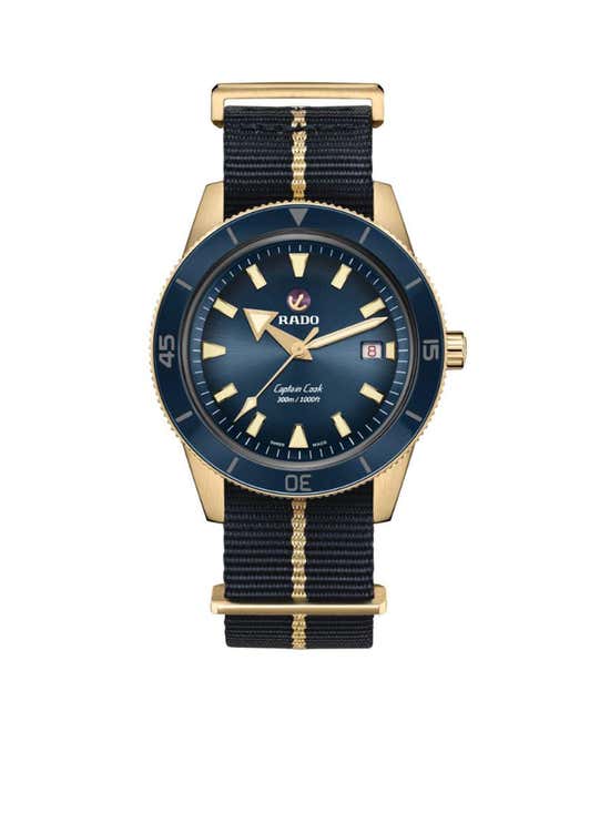 10.0% OFF on RADO Captain Cook Bronze Watch R32504207 Blue