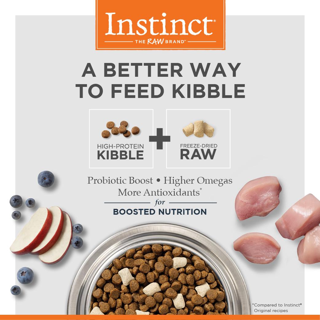 Instinct raw discount boost puppy