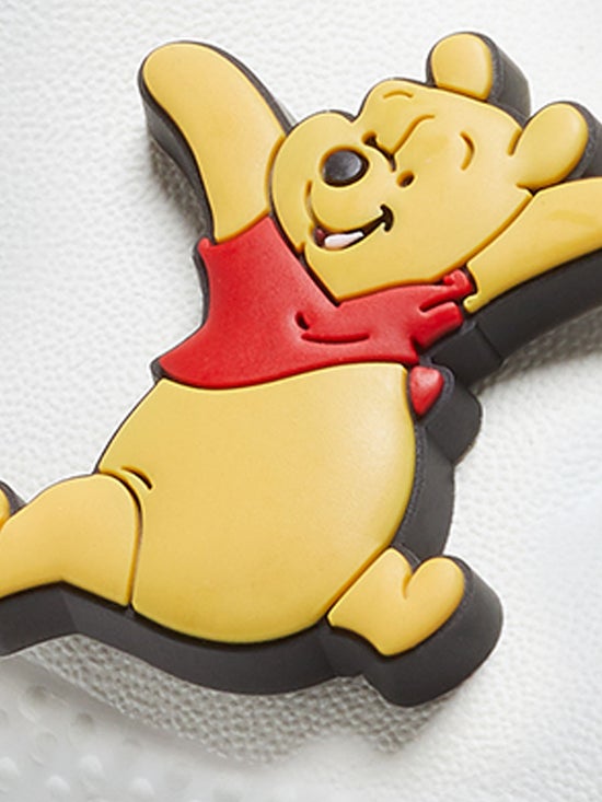 2 Winnie The Pooh Face Shoe Charms For Crocs & Jibbitz Wristbands:  : Fashion