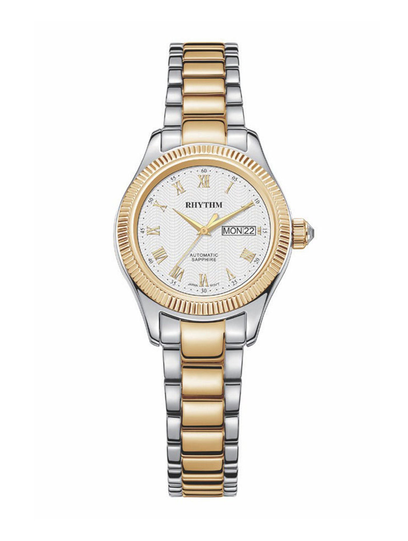 RHYTHM Watch A1405S03 Silver-Gold