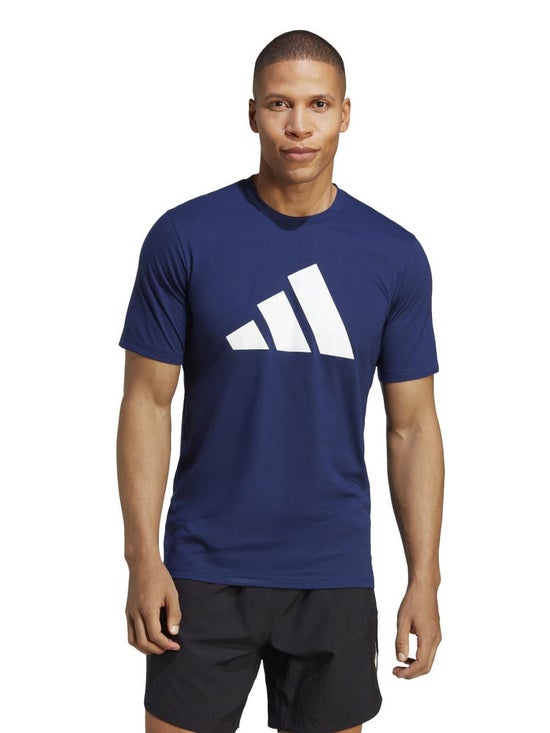 ADIDAS Men Training T-Shirt Train Essentials Feelready Logo IB8275 Dark ...