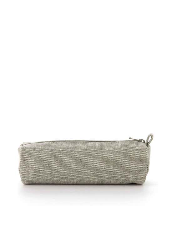 MUJI - Canvas Pen Case With Gusset