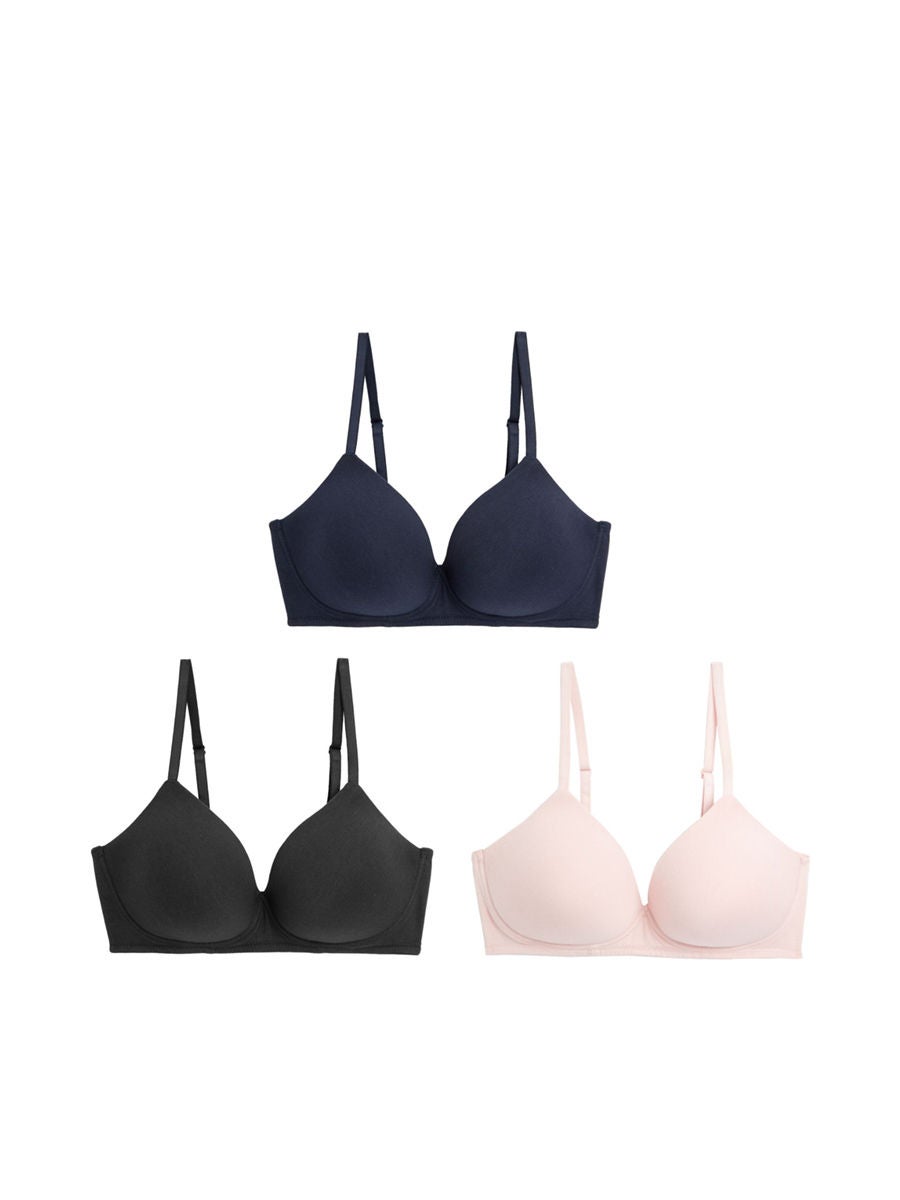 15.03% OFF on Marks & Spencer Women T-Shirt Bras Non Wired Cotton