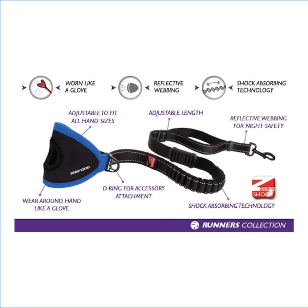 e Tax EZYDOG Red Handy Leash w Zero Shock Leash Central .th