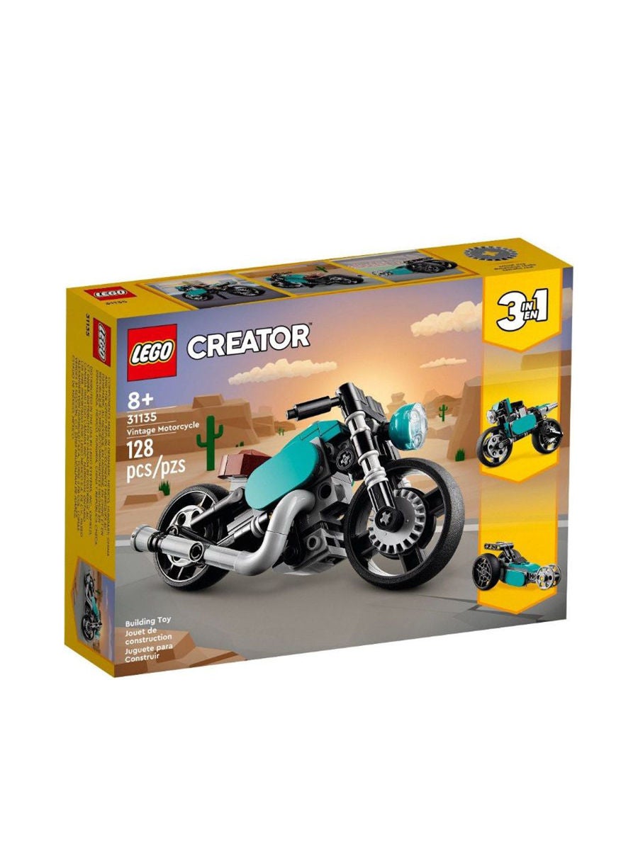 LEGO Creator 3 In 1 Vintage Motorcycle 31135 Multi Color Central