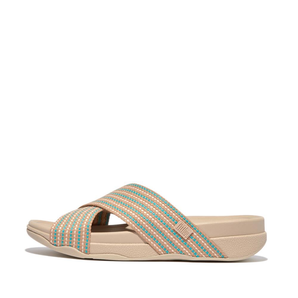 e Tax 70.0 OFF on FitFlop Men s Surfer Weave Stripe Cross