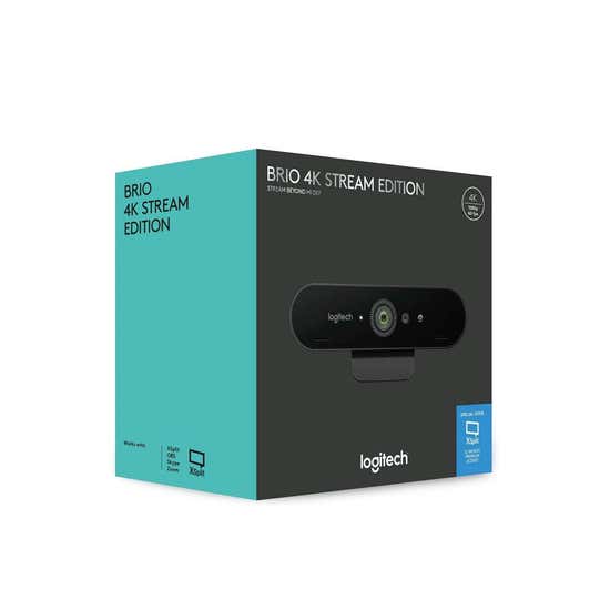 Logitech Brio 4K Stream Edition Webcam Black