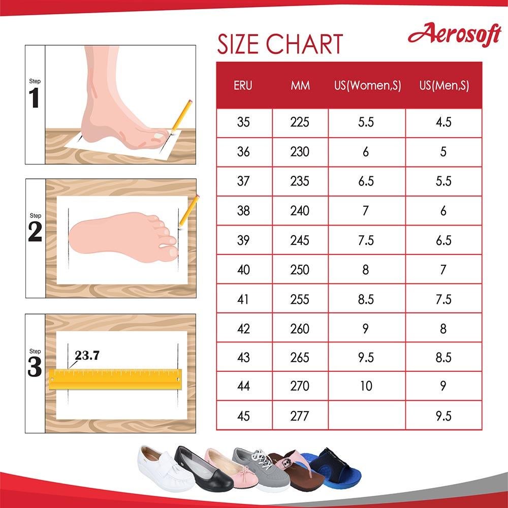 Mk sandals online size chart