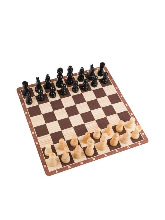 Cardinal at a game of chess