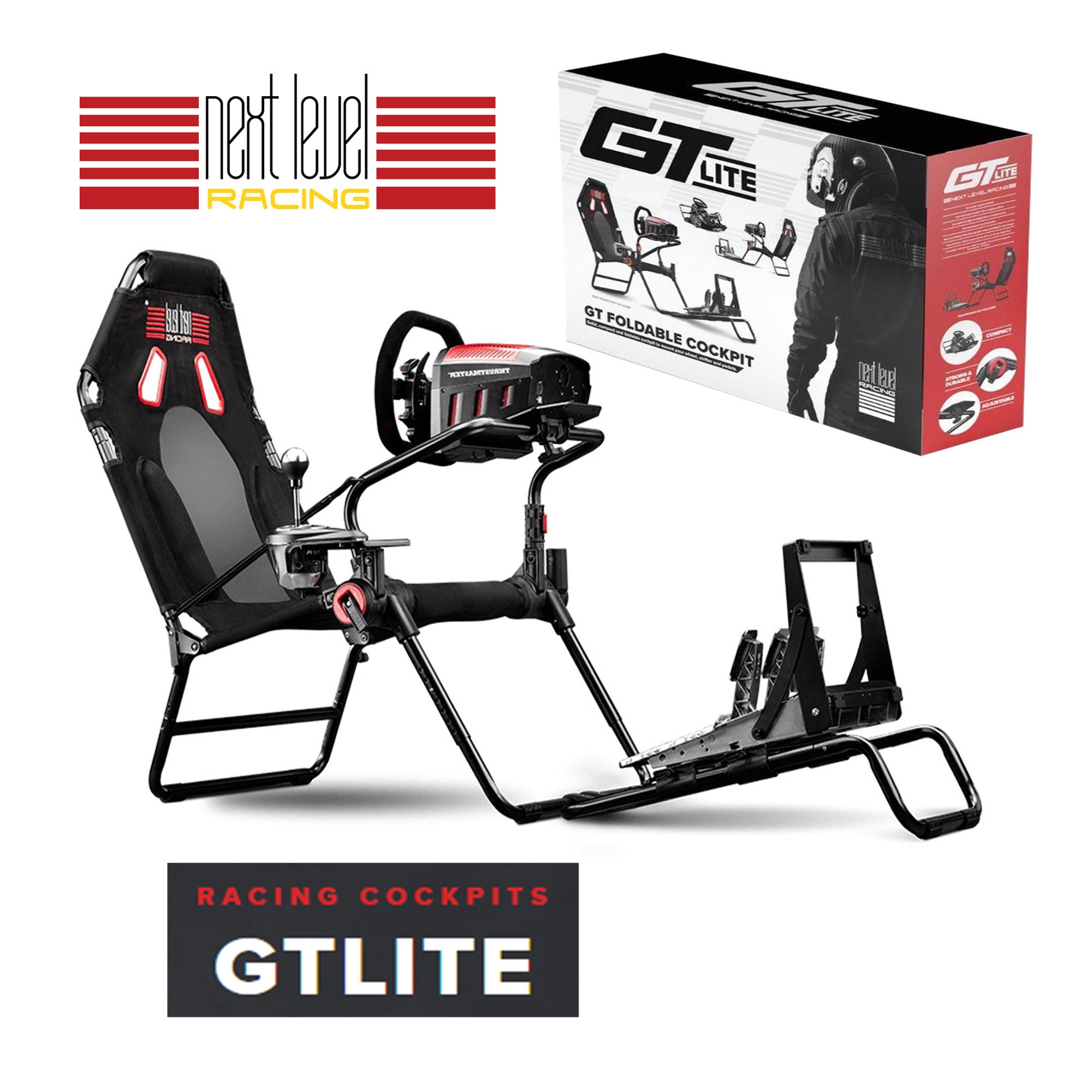 4.45 OFF on THRUSTMASTER Next Level Racing GT LITE Foldable