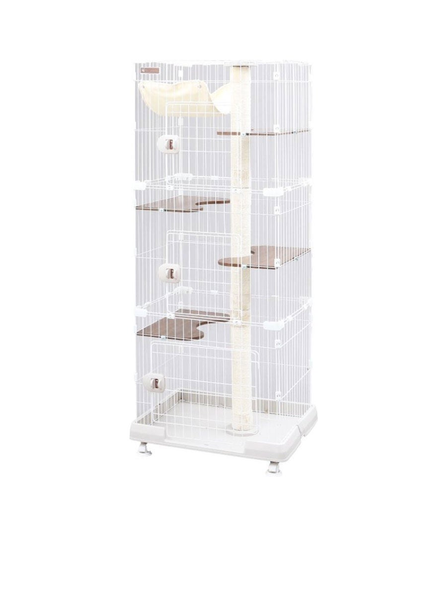 IRIS OHYAMA Cat Land Slim Type PCLC 703 White Central .th