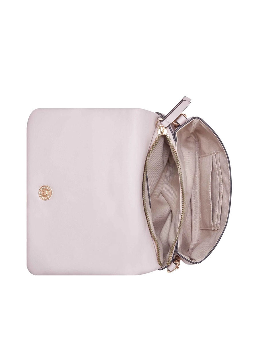 e Tax 50.0 OFF on NINE WEST Mini Crossbody Flap Bag Dixie Pink