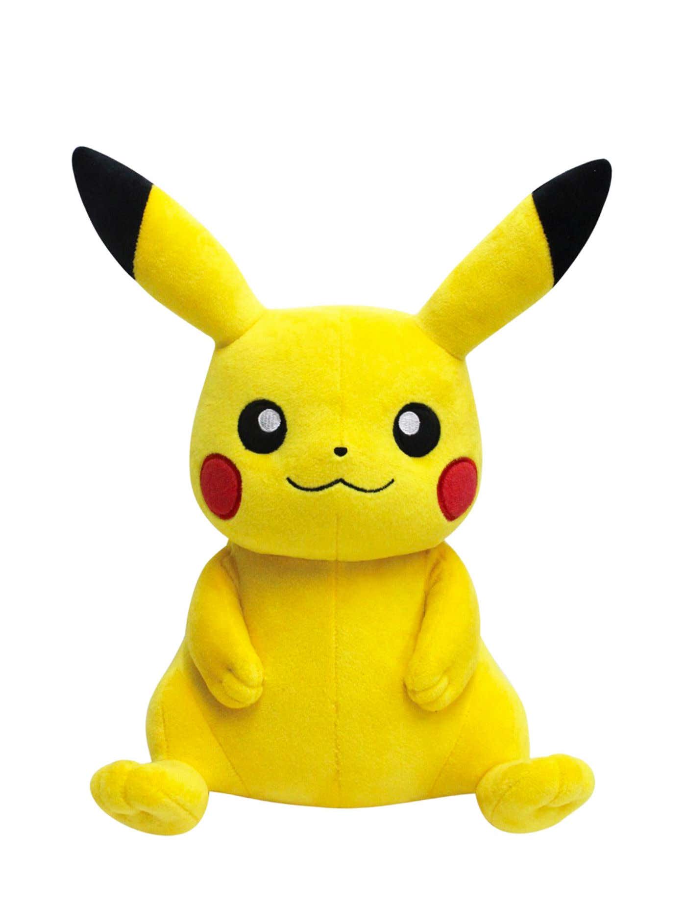  Pokémon 12 Large Pikachu Plush - Officially Licensed - Quality  & Soft Stuffed Animal Toy - Generation One - Great Gift for Kids, Boys,  Girls & Fans of Pokemon - 12 Inches : Toys & Games