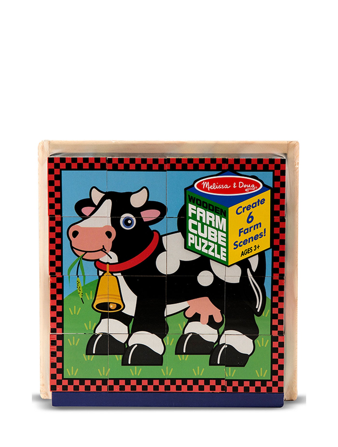 Melissa & doug farm shop cube puzzle