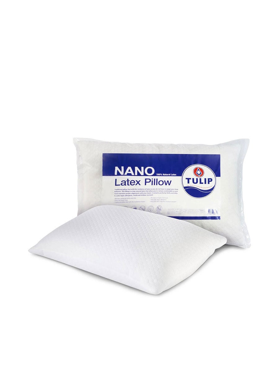 Tulip latex on sale pillow