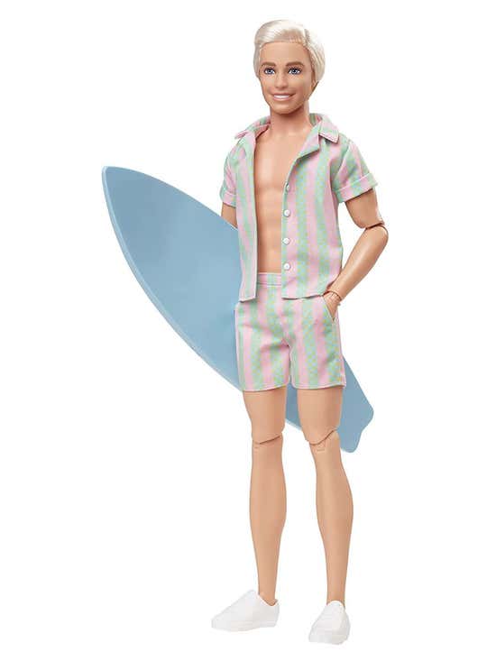 29.97% OFF on BARBIE Barbie Movie Ken Striped Matching Set Blue