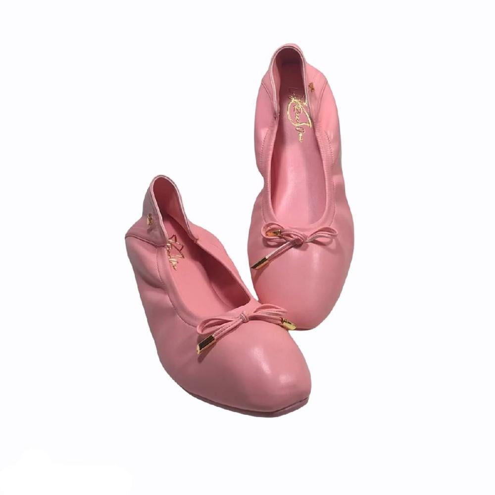 Peach ballet deals shoes