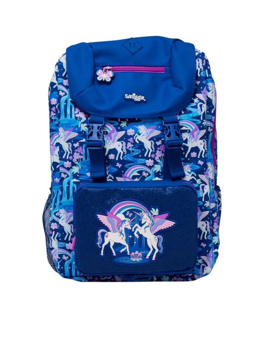 Smiggle online block backpack