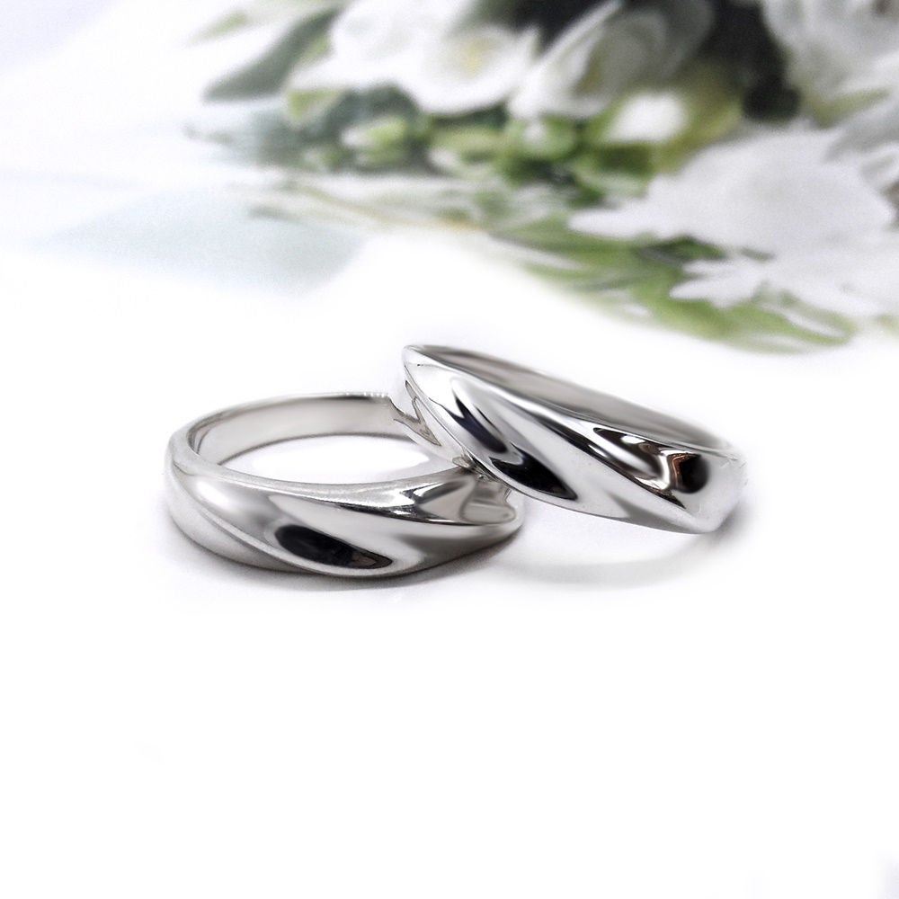 Timeless Love Adjustable 925 Sterling Silver Couple Rings