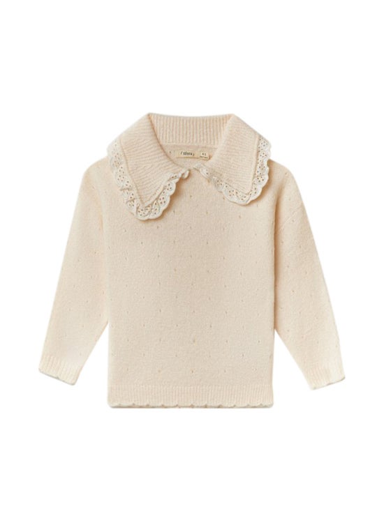 10.0% OFF on SFERA Girl Sweaters Bouclé White