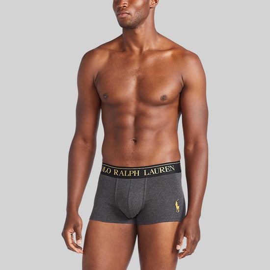 e-Tax  50.0% OFF on POLO RALPH LAUREN Underwear TRUNKS-Stretch Cotton  Trunk MAPOUND0S720185 010 CHARCOAL-010