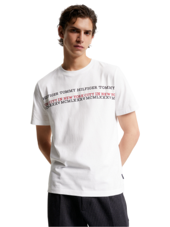30.0% OFF on TOMMY HILFIGER Men's Tees White