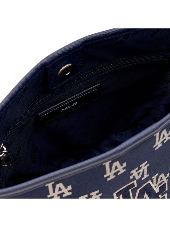Shop MLB Korea Monogram Unisex Street Style Crossbody Bag by ACCESS