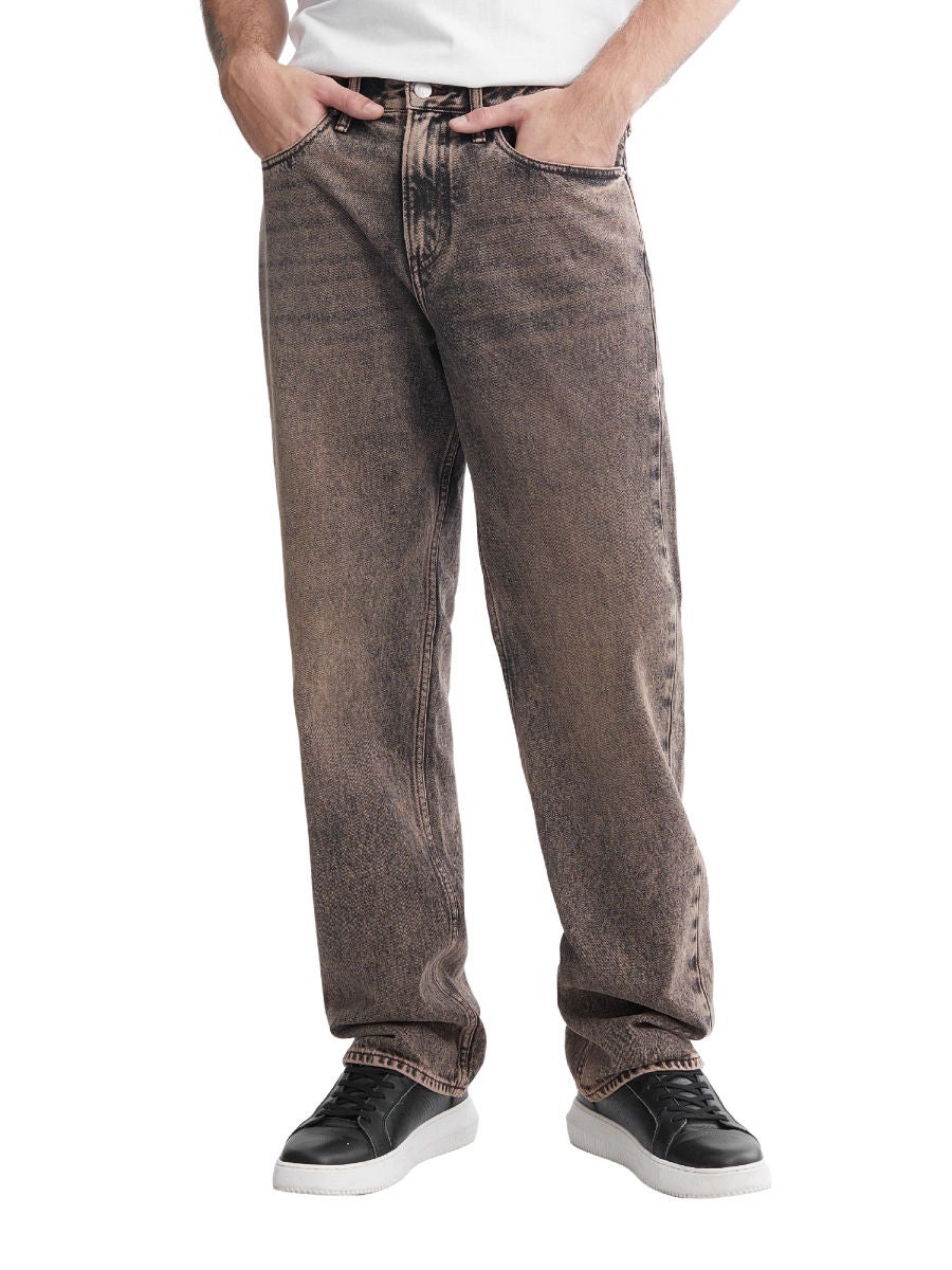 e-Tax | 50.0% OFF on CALVIN KLEIN Men's 90'S Straight Fit Jeans Neutral