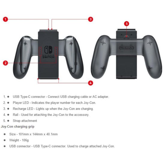 Joy-Con Grip - REFURBISHED - Hardware - Nintendo - Nintendo Official Site