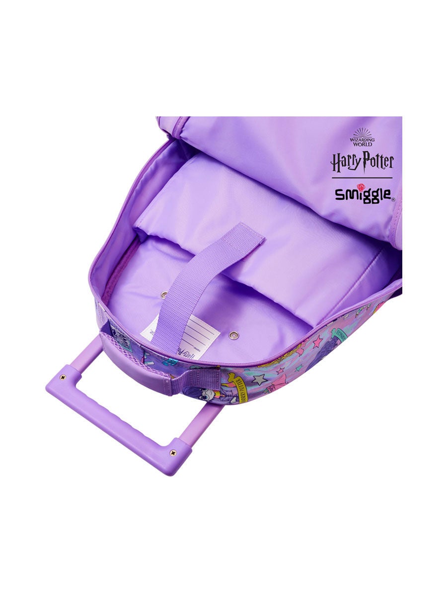 449833PU　SMIGGLE　Wheels　Backpack　Potter　OFF　Harry　Up　Light　Lilac　Trolley　on　10.0%　with