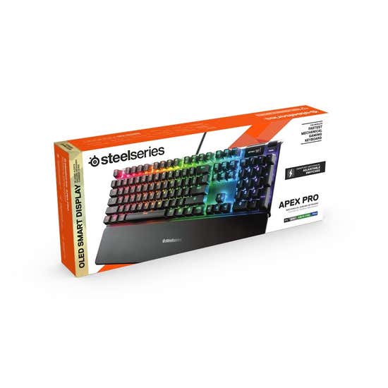 STEELSERIES Black - Gaming Keyboard RGB Apex Pro (Keycap Thai) 