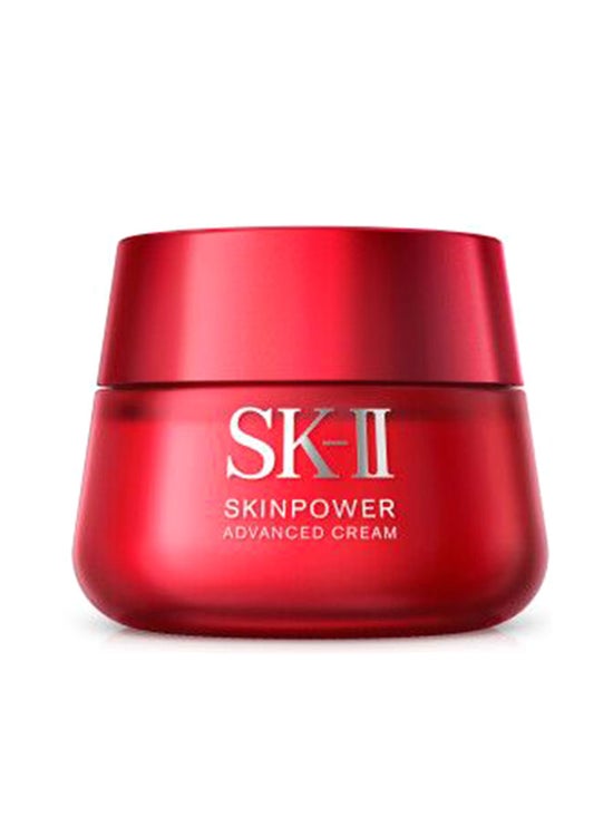 Sk-Ii ครีมบำรุงผิวหน้า Skinpower Advanced 100 กรัม สีแดง | ของแท้ 100% |  Central Online
