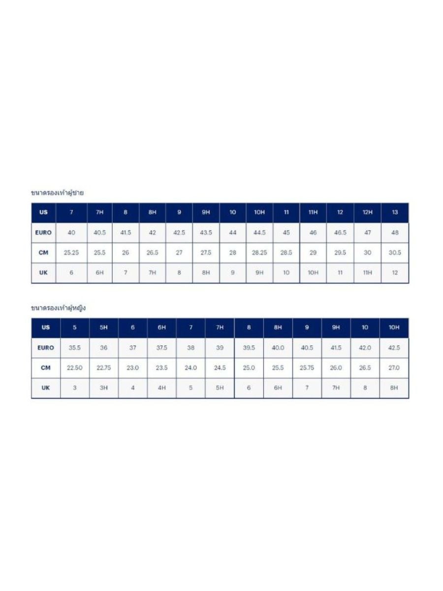 Asics sports shoes discount youth size chart