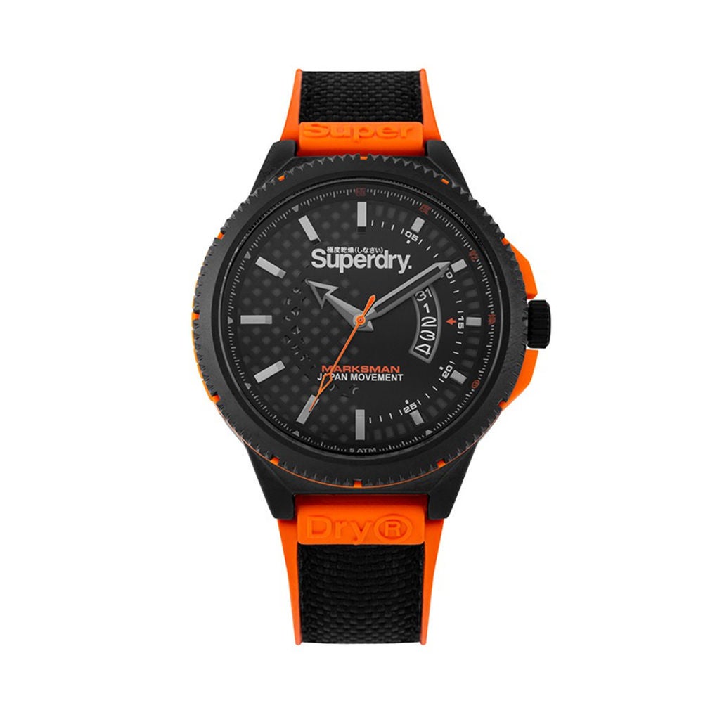 50.0 OFF on SUPERDRY Black Superdry Marksman SYG245BO watch