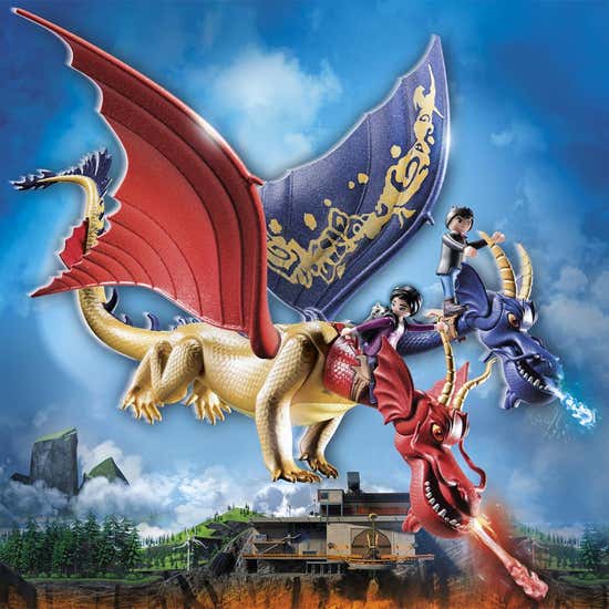 Playmobil dragon wing joint