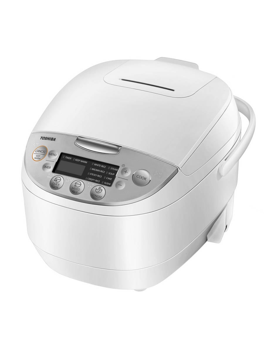 TOSHIBA Rice Cooker (605 W, 1 L , White) RC-T10DR1 - Central.co.th