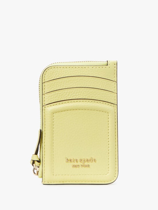 KATE SPADE NEW YORK KNOTT ZIP CARDHOLDER K5611 SUNS OUT - Central.co.th