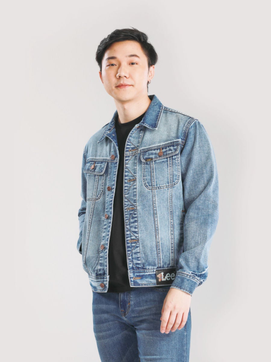 Lee jean on sale jacket mens
