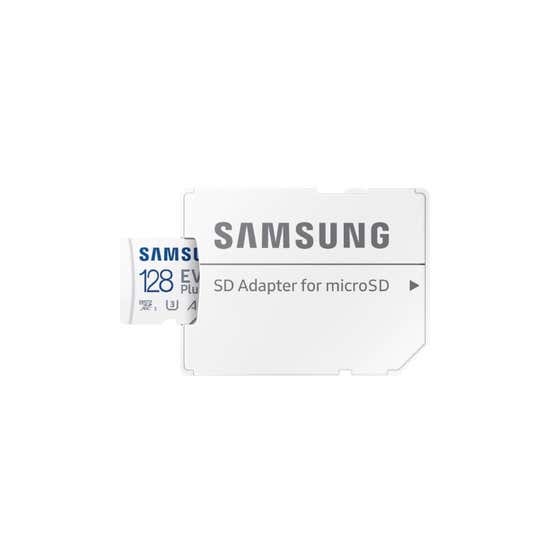 Samsung เมมโมรี่การ์ด Evo Plus 128Gb พร้อมอะแดปเตอร์ 130Mb/S สีฟ้า | ลด  16.69% | Central Online