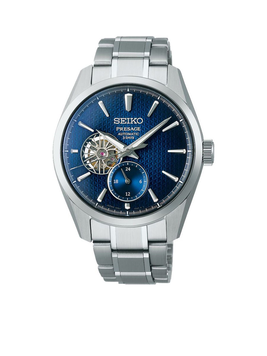 Seiko navy blue watch discount