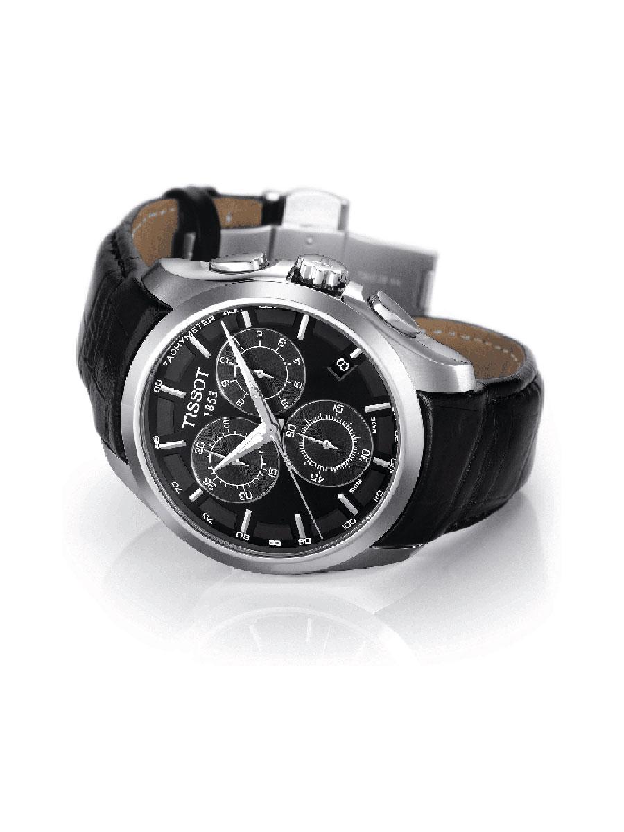 e Tax 5.0 OFF on TISSOT Men Watch Couturier Chronograph Quartz