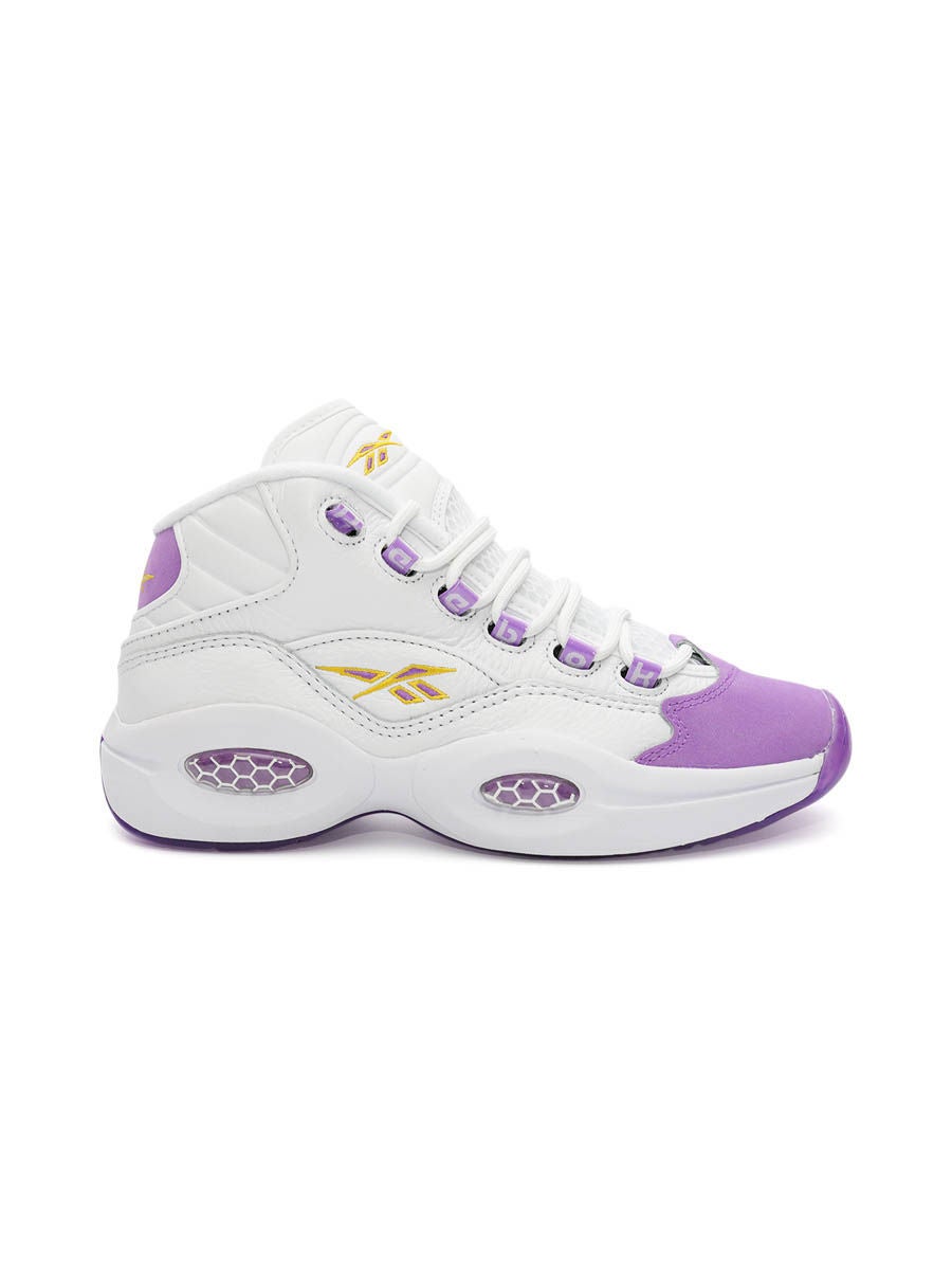 REEBOK Men Casual Shoes Question Mid White Central .th