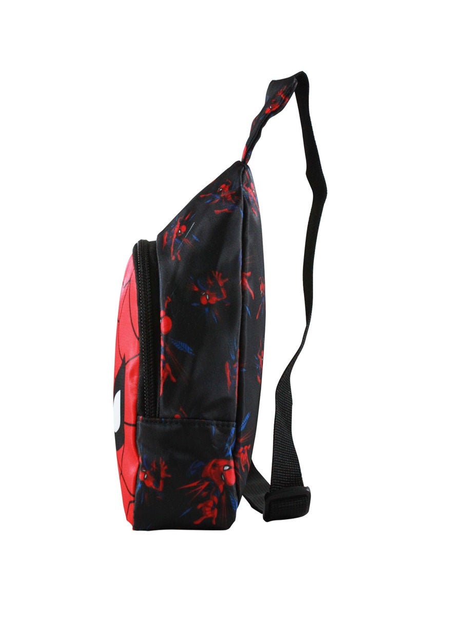 20.24 OFF on SPIDER MAN Black Mini Backpack for Boy Spider Man