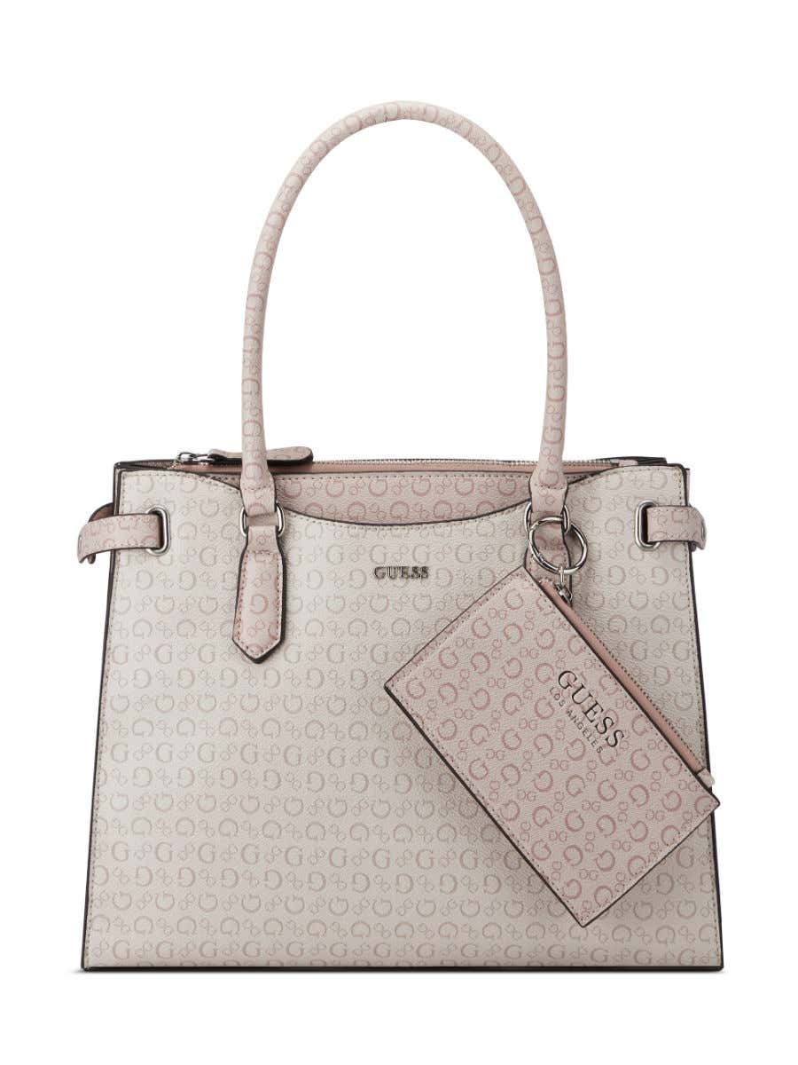 Satchel　on　GUESS　OFF　Fresno　Pink　70.0%　WOMEN