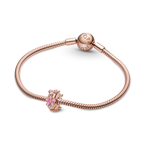 Women's Pandora My Pink Spacer Charm Jewelry-Pandora Charm kids bracelet