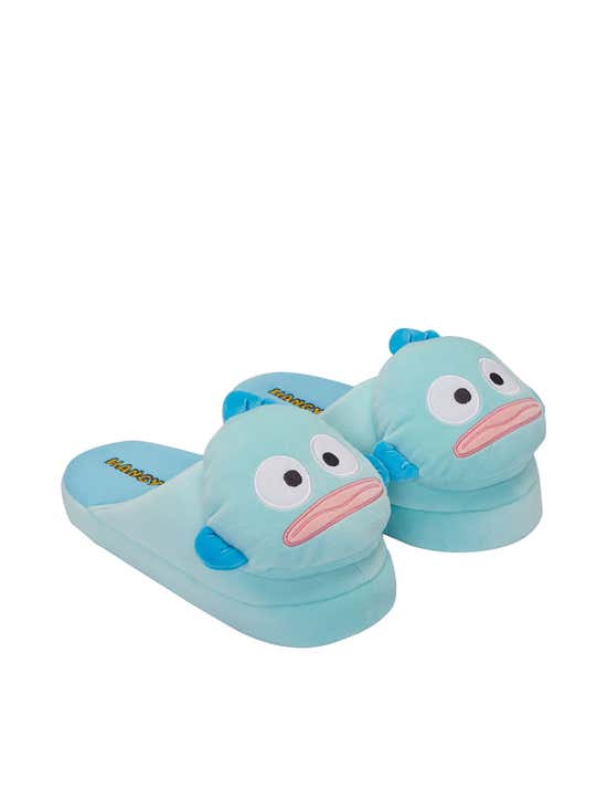 50.0% OFF on SANRIO Hangyodon Slippers Happy Day Blue