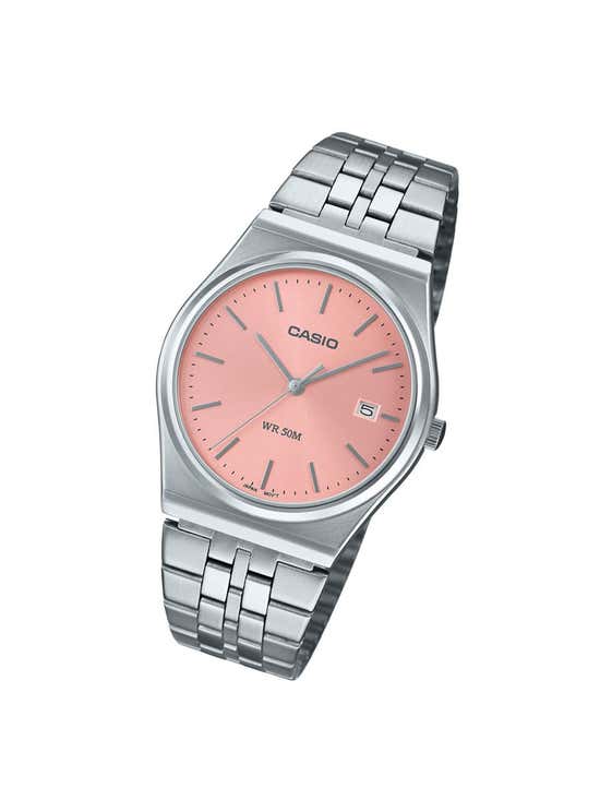 e-Tax | 15.0% OFF on CASIO UNISEX'S WATCHES MTP-B145D-4AVDF PINK